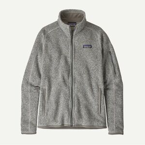 Patagonia woman’s better sweater Gray Full-Zip Fleece Jacket small